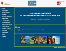 Tablet Screenshot of airo04.unile.it