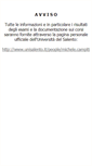 Mobile Screenshot of michelecampiti.unile.it